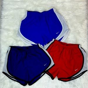 Nike dri fit shorts 3 pair